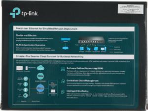 Коммутатор TP-Link SG2210P (L2) 8x1Гбит/с 2SFP 8PoE+ управляемый