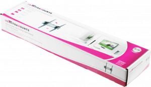 Кронштейн для телевизора Ultramounts UM838T черный 32"-55" макс.40кг настенный наклон