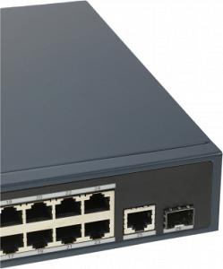Коммутатор Hikvision DS-3E0526P-E 25x1Гбит/с 1SFP 24PoE+ 270W неуправляемый