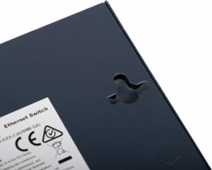 Коммутатор Hikvision DS-3E0105P-E/M(B) 4x100Мбит/с 4PoE+ 35W неуправляемый