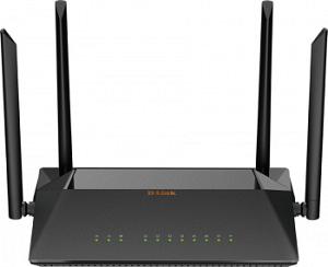 Роутер беспроводной D-Link DSL-245GR/R1A AC1200 ADSL2+/VDSL2 черный