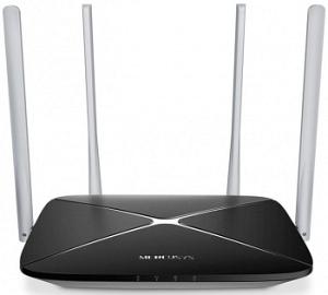Роутер беспроводной Mercusys AC12 AC1200 10/100BASE-TX черный