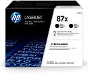 Картридж лазерный HP 87X CF287XD черный двойная упак. (36000стр.) для HP LJ Ent M506/M527 Картридж лазерный HP 87X CF287XD черный двойная упак. (36000стр.) для HP LJ Ent M506/M527
