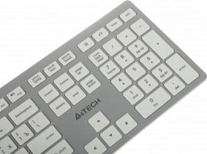 Клавиатура A4Tech Fstyler FX50 белый USB slim Multimedia (FX50 WHITE)