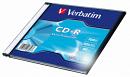 Диск CD-R Verbatim 700Mb 52x Slim case (1шт) (43347) Диск CD-R Verbatim 700Mb 52x Slim case (1шт) (43347)