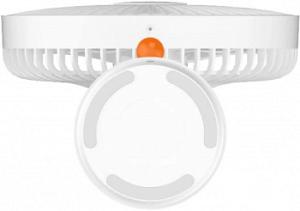 Вентилятор настольный Xiaomi Rechargeable Mini Fan 10Вт скоростей:4 белый