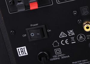 Колонки Edifier R1280DBs 2.0 черный 42Вт BT