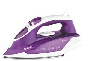 Утюг Vitek 8308-VT-01 2200Вт фиолетовый/белый
