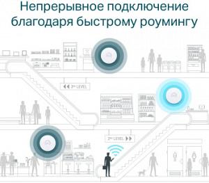 Точка доступа TP-Link EAP610 AX1800 10/100/1000BASE-TX белый