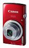 PhotoCamera Canon IXUS 145 red 16Mpix Zoom8x 3" 720p SDXC CCD 1x2.3 el 1minF 0.8fr/s 25fr/s HDMI NB-11L