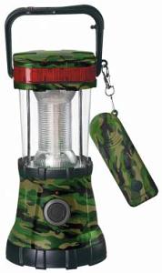 Фонарь аккумуляторный Supra 6446 камуфляж лам.:светодиод. Dx3