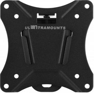 Кронштейн для телевизора Ultramounts UM810F черный 13"-27" макс.25кг настенный фиксированный