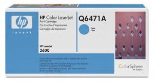 Картридж лазерный HP Q6471A голубой (4000стр.) для HP CLJ 3600/CP3505/P2014