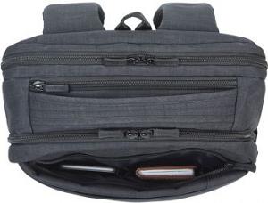 Рюкзак для ноутбука 17.3" Riva 8365 черный полиэстер (8365 BLACK)