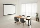Экран Cactus 150x150см Wallscreen CS-PSW-150X150-SG 1:1 настенно-потолочный рулонный серый