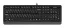 Клавиатура A4Tech Fstyler FK10 черный/серый USB (FK10 GREY)