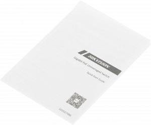 Коммутатор Hikvision DS-3E0510P-E/M 9x1Гбит/с 1SFP 8PoE 58W неуправляемый