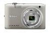 PhotoCamera Nikon CoolPix S2800 silver 20.1Mpix Zoom5x 2.7" 720p 25Mb SDXC CCD IS el EN-EL19