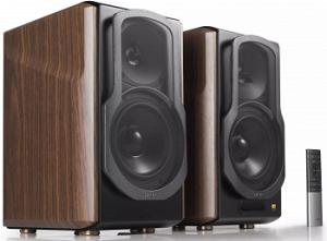 Колонки Edifier S2000MKIII 2.0 коричневый 130Вт BT