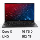 Ноутбук IRU Strato 15ALI Core i7 12650H 16Gb SSD512Gb Intel UHD Graphics 15.6" IPS FHD (1920x1080) FreeDOS black WiFi BT Cam 6000mAh (2084776)