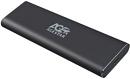 Внешний корпус SSD AgeStar 3UBNF5C SATA III USB 3.0 USB 3.0 Type-С алюминий черный M2 2280 B-key Внешний корпус SSD AgeStar 3UBNF5C SATA III USB 3.0 USB 3.0 Type-С алюминий черный M2 2280 B-key
