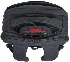 Рюкзак для ноутбука 17.3" Riva 8365 черный полиэстер (8365 BLACK)