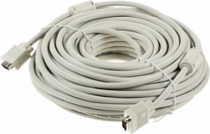 Кабель DB15 (m) DB15 (m) 30м (CABLE30) феррит.кольца белый