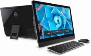 Моноблок Dell Inspiron 3464 23.8" Full HD i3 7100U (2.3)/4Gb/1Tb 5.4k/HDG620/DVDRW/Windows 10 Professional Single Language 64/GbitEth/WiFi/BT/Cam/черн