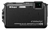 PhotoCamera Nikon CoolPix AW110 black 16Mpix Zoom5x 3" 1080 21Mb SDHC CMOS IS KPr/DPr/WPr/FPr WiFi GPS ЗащищеннаяEN-EL12 