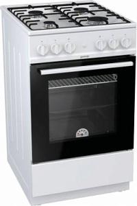 Плита Газовая Gorenje GN5111WH белый реш.эмаль