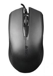 Мышь A4Tech OP-760 черный оптическая 1200dpi USB 3but