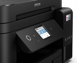 МФУ струйный Epson L6290 (C11CJ60505/408/507) A4 Duplex Net WiFi черный