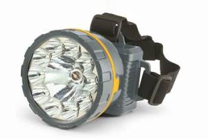 Фонарь налобный Яркий Луч LH-105A "Механик" серый/желтый лам.:светодиод. (4606400616221)