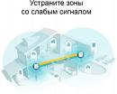 Бесшовный Mesh роутер TP-Link Deco X60(2-Pack) AX5400 10/100/1000BASE-TX белый (упак.:2шт)