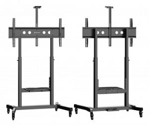 Стойка для телевизора Onkron TS1991 черный 50"-100" макс.120кг напольный наклон