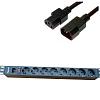 Блок силовых розеток в стойку NegoRack NR_PDU8_50
