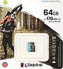 Флеш карта microSDXC 64GB Kingston SDCG3/64GBSP Canvas Go! Plus w/o adapter