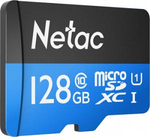 Флеш карта microSDXC 128GB Netac NT02P500STN-128G-S P500 w/o adapter