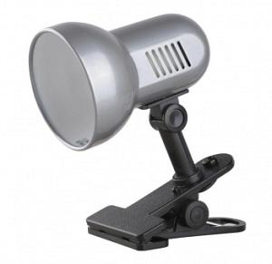 Светильник Camelion H-035 С03 (8274) настольный на прищепке E27 серебристый 60Вт