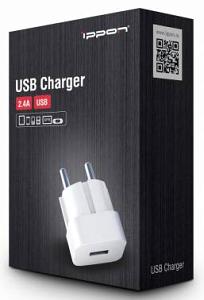 Сетевое зар./устр. Ippon 2.4A белый (TC312w)