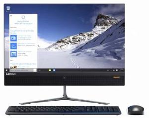 Моноблок Lenovo IdeaCentre 510-22ISH 21.5" Full HD i5 7400T/4Gb/1Tb/R5 M435 2Gb/DVDRW/Windows 10/WiFi/BT/клавиатура/мышь/Cam/черный 1920x1080