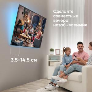 Кронштейн для телевизора Onkron TM6 черный 43"-85" макс.68кг настенный наклон