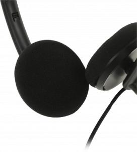 Наушники с микрофоном Creative HS-220 черный 2.4м накладные USB оголовье (51EF1070AA000)