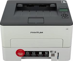 Принтер лазерный Pantum P3010DW A4 Duplex WiFi белый