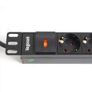 Блок силовых розеток в стойку NegoRack NR_PDU8_18