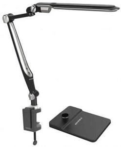Светильник настольный Supra 7393 на струбцине светодиодный черный 10Вт