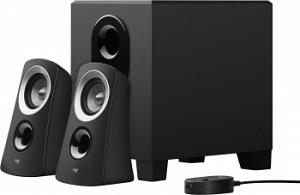 Колонки Logitech Z-313 2.1 черный 25Вт