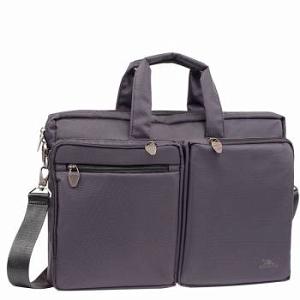 Сумка для ноутбука 16" Riva 8530 черный полиэстер (8530 BLACK)