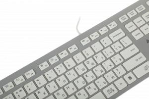 Клавиатура A4Tech Fstyler FX50 белый USB slim Multimedia (FX50 WHITE)