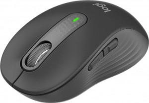 Мышь Logitech M650 графитовый оптическая 4000dpi беспров. BT/Radio USB 4but (910-006259)